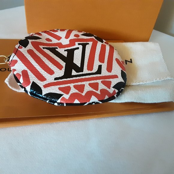 Louis Vuitton Round Coin Purse Crafty LV Limited Edition Rare Brand new Full Set - Picture 4 of 7